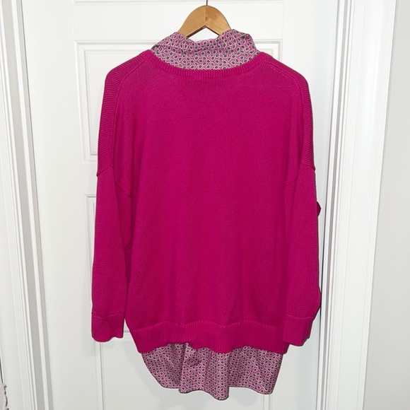 Lauren Ralph Lauren Black Label Maroon Sweater 1X - Picture 3 of 5